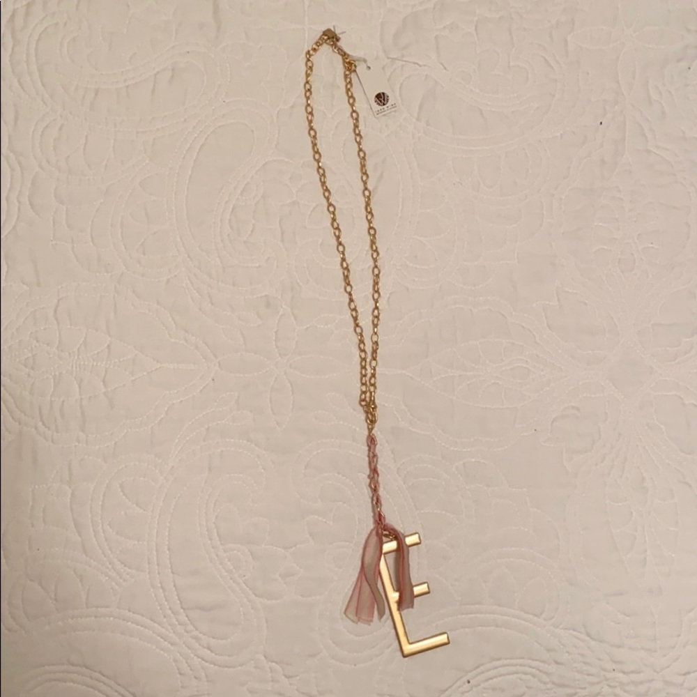 “E” Initial John Wind Necklace
